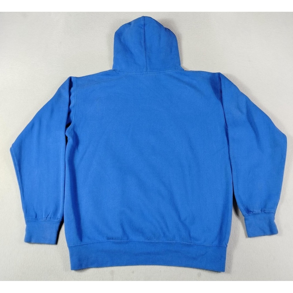 Vintage Duke Blue Devils Hoodie Mens Medium Blue Basketball Fleece TRT Classics - Picture 2 of 9